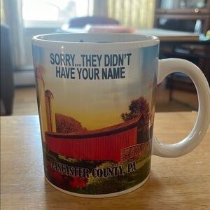 Funny Lancaster County Mug with Scenic Design